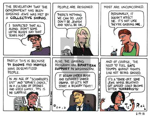Ted Rall on Friday June 14, 2013 Comic Strip