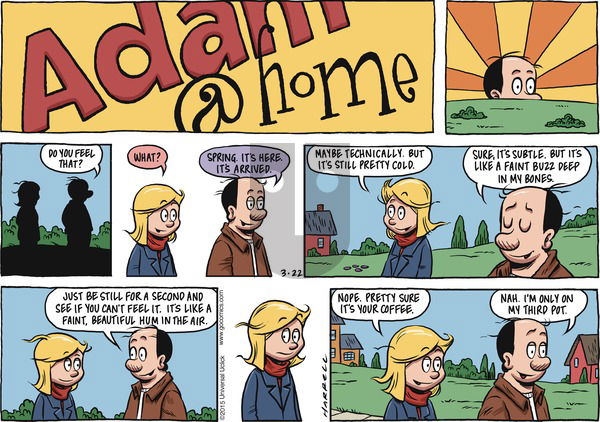 Adam@Home on Sunday March 22, 2015 Comic Strip