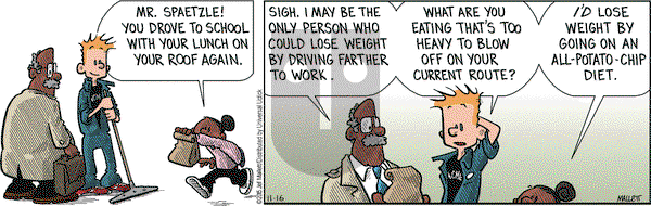 Frazz on Monday November 16, 2015 Comic Strip