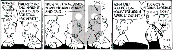 Drabble on Tuesday March 23, 2004 Comic Strip