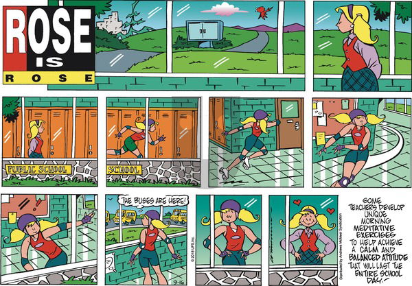 Rose is Rose on Sunday September 16, 2018 Comic Strip