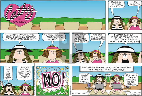 Cathy Classics on 2025-06-29 Comic Strip
