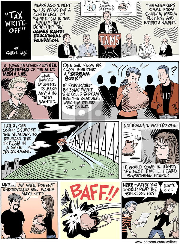 Lay Lines - Monday July 15, 2024 Comic Strip