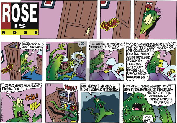 Rose is Rose on Sunday May 5, 2013 Comic Strip