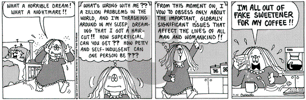 Cathy Classics on Thursday July 14, 1994 Comic Strip