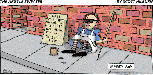 The Argyle Sweater on Sunday November 22, 2009 Comic Strip