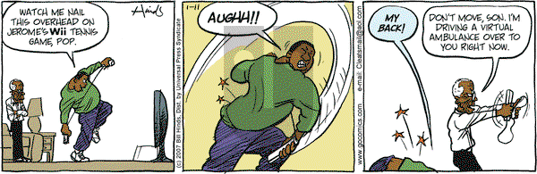 Cleats on Thursday January 11, 2007 Comic Strip