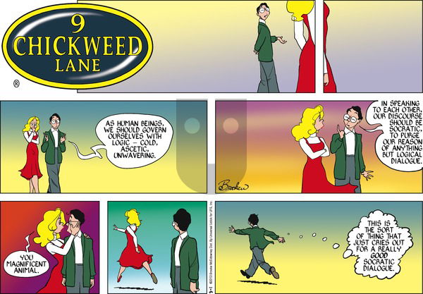 9 Chickweed Lane on Sunday September 1, 2013 Comic Strip
