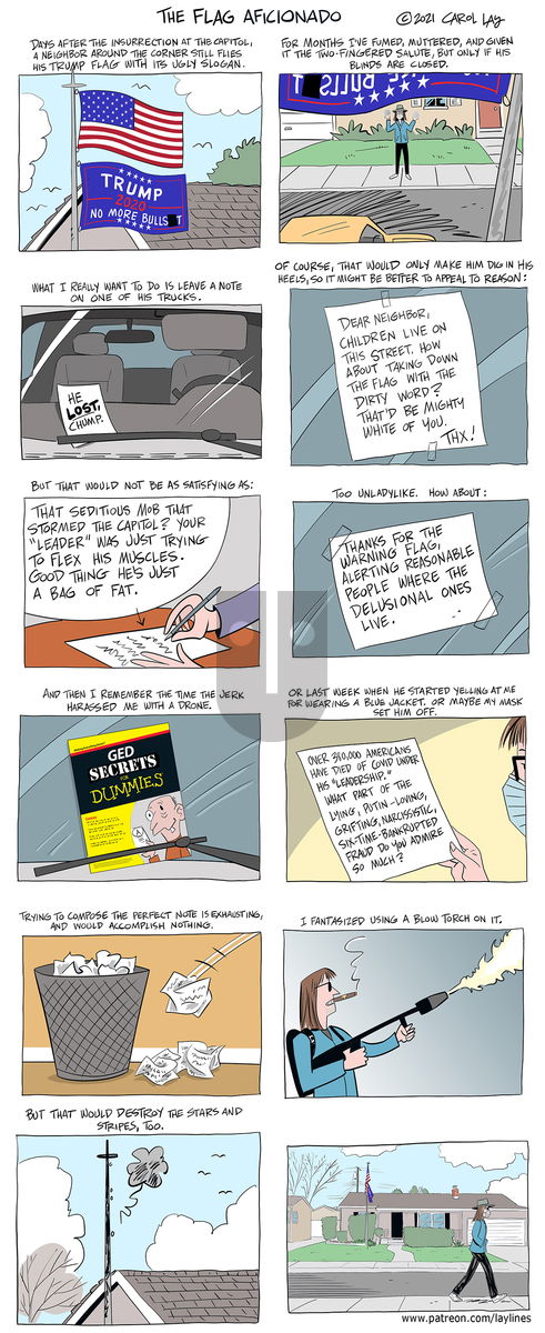 Lay Lines - Monday January 11, 2021 Comic Strip