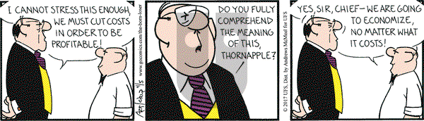 The Born Loser on Wednesday April 5, 2017 Comic Strip