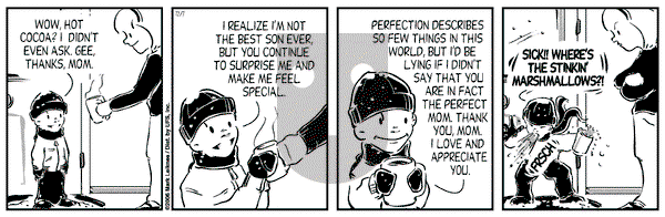 Cow and Boy Classics on Thursday December 7, 2006 Comic Strip