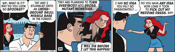 Rip Haywire on Monday July 18, 2016 Comic Strip