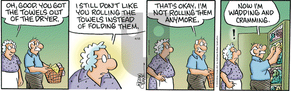 Pickles - Monday April 15, 2024 Comic Strip