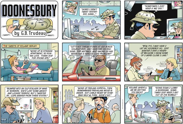 Doonesbury on Sunday May 17, 2009 Comic Strip