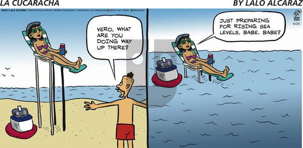 La Cucaracha on Sunday June 25, 2017 Comic Strip