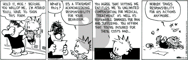 Calvin and Hobbes - Monday October 28, 2013 Comic Strip
