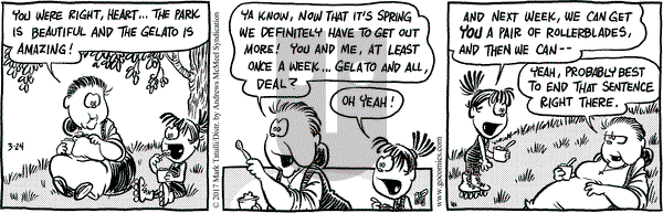 Heart of the City on Friday March 24, 2017 Comic Strip