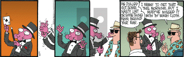 Monty on Thursday May 8, 2014 Comic Strip