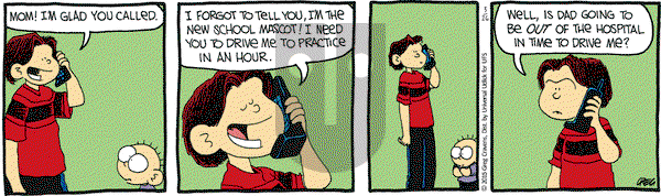 The Buckets on Thursday March 26, 2015 Comic Strip