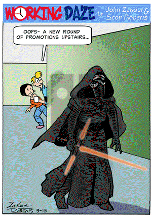 Working Daze - Friday September 13, 2024 Comic Strip