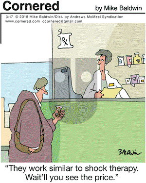 Cornered on Saturday March 17, 2018 Comic Strip