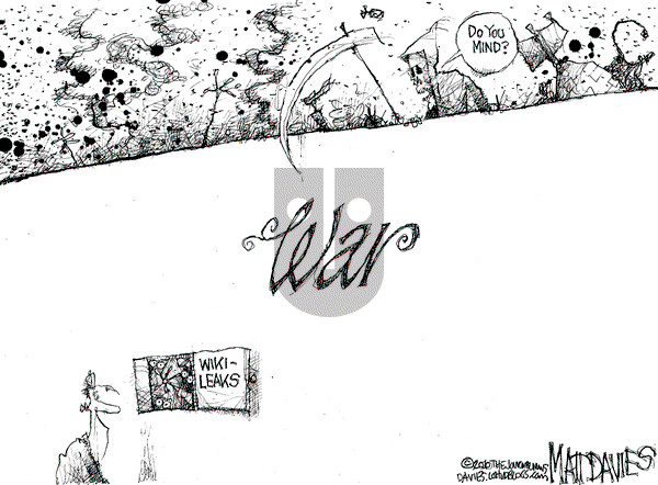 Matt Davies on Wednesday October 27, 2010 Comic Strip