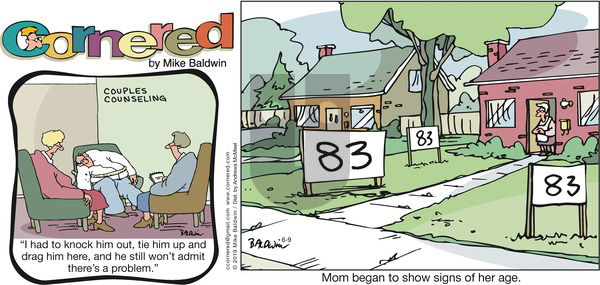 Cornered on Sunday June 9, 2019 Comic Strip