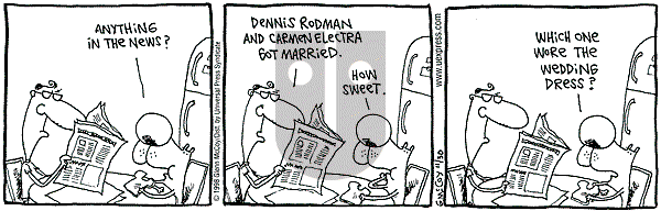 The Duplex - Monday November 30, 1998 Comic Strip