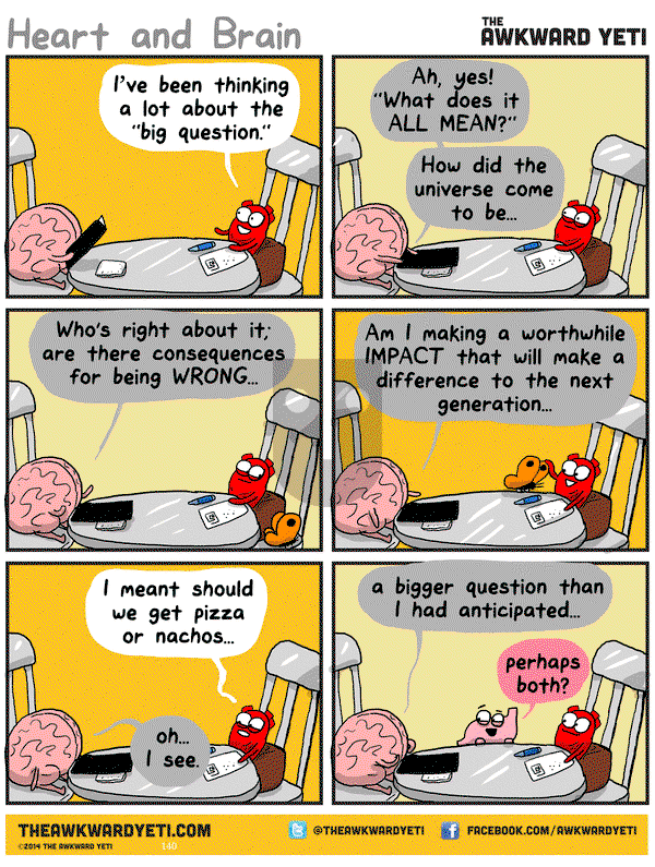The Awkward Yeti - Tuesday June 16, 2015 Comic Strip