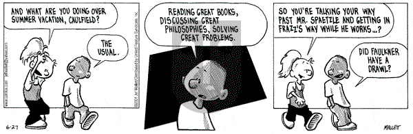 Frazz on Wednesday June 27, 2001 Comic Strip