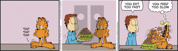 Garfield on Thursday August 1, 2019 Comic Strip