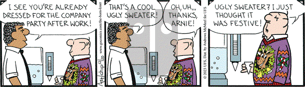 The Born Loser on Wednesday December 20, 2023 Comic Strip