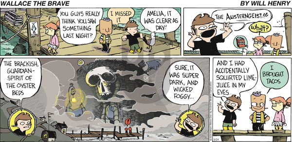 Wallace the Brave on Sunday May 24, 2020 Comic Strip