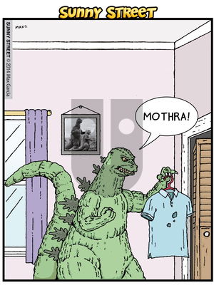Sunny Street on Wednesday April 2, 2014 Comic Strip