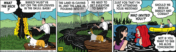 Rip Haywire on Friday August 5, 2016 Comic Strip