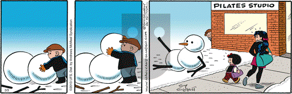 Nancy on Saturday March 3, 2018 Comic Strip