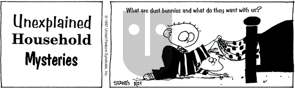 The Buckets on Friday August 29, 1997 Comic Strip