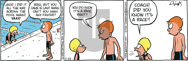 Cleats on Thursday May 1, 2025 Comic Strip