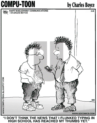 Compu-toon on Saturday February 25, 2012 Comic Strip