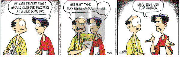 Baldo - Monday November 22, 2004 Comic Strip