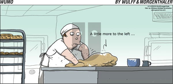 WuMo on Sunday April 14, 2019 Comic Strip