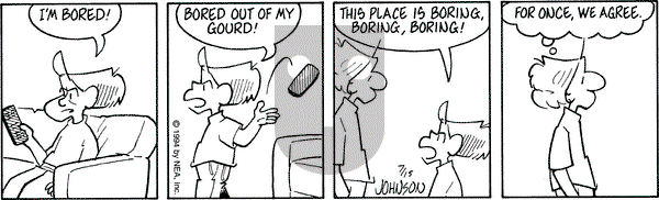 Arlo and Janis on Friday July 15, 1994 Comic Strip