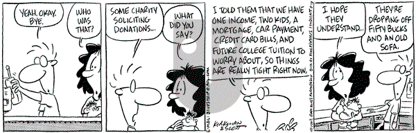 Baby Blues on Saturday January 10, 1998 Comic Strip