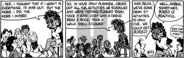 Luann on Saturday February 24, 1990 Comic Strip