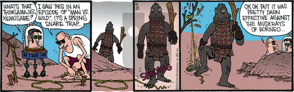 Monty on Thursday April 22, 2010 Comic Strip