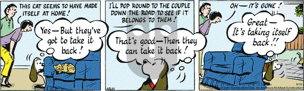 Fred Basset on Saturday September 19, 2020 Comic Strip