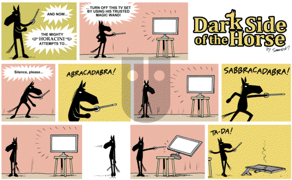 Dark Side of the Horse on Friday October 12, 2012 Comic Strip