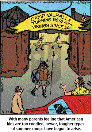 Close to Home on Monday November 13, 2017 Comic Strip