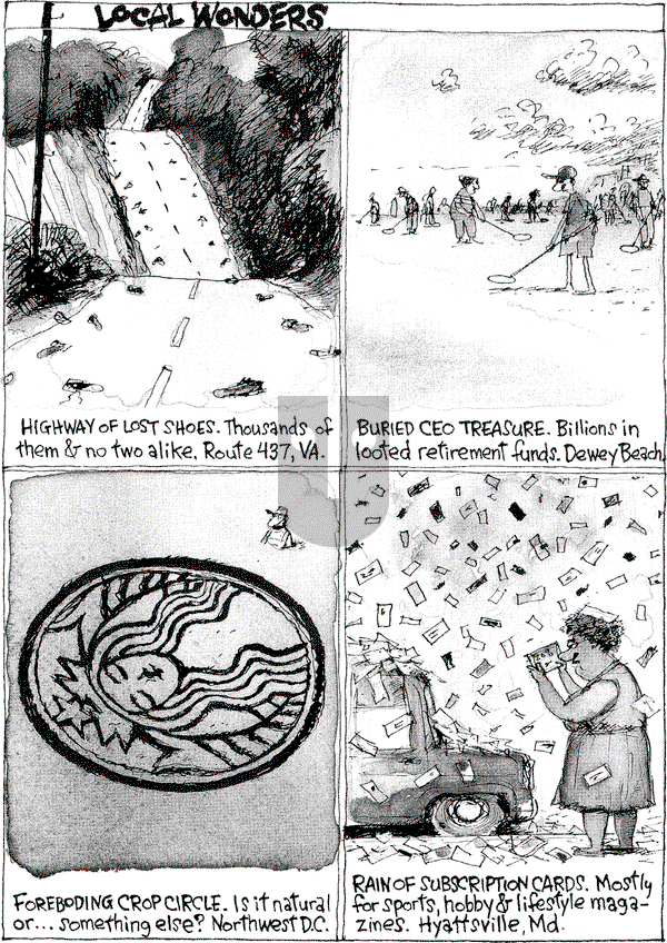 Richard's Poor Almanac on Thursday August 18, 2011 Comic Strip