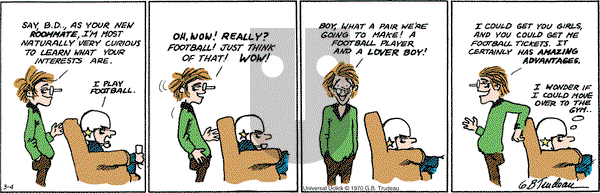Doonesbury on Tuesday March 4, 2014 Comic Strip